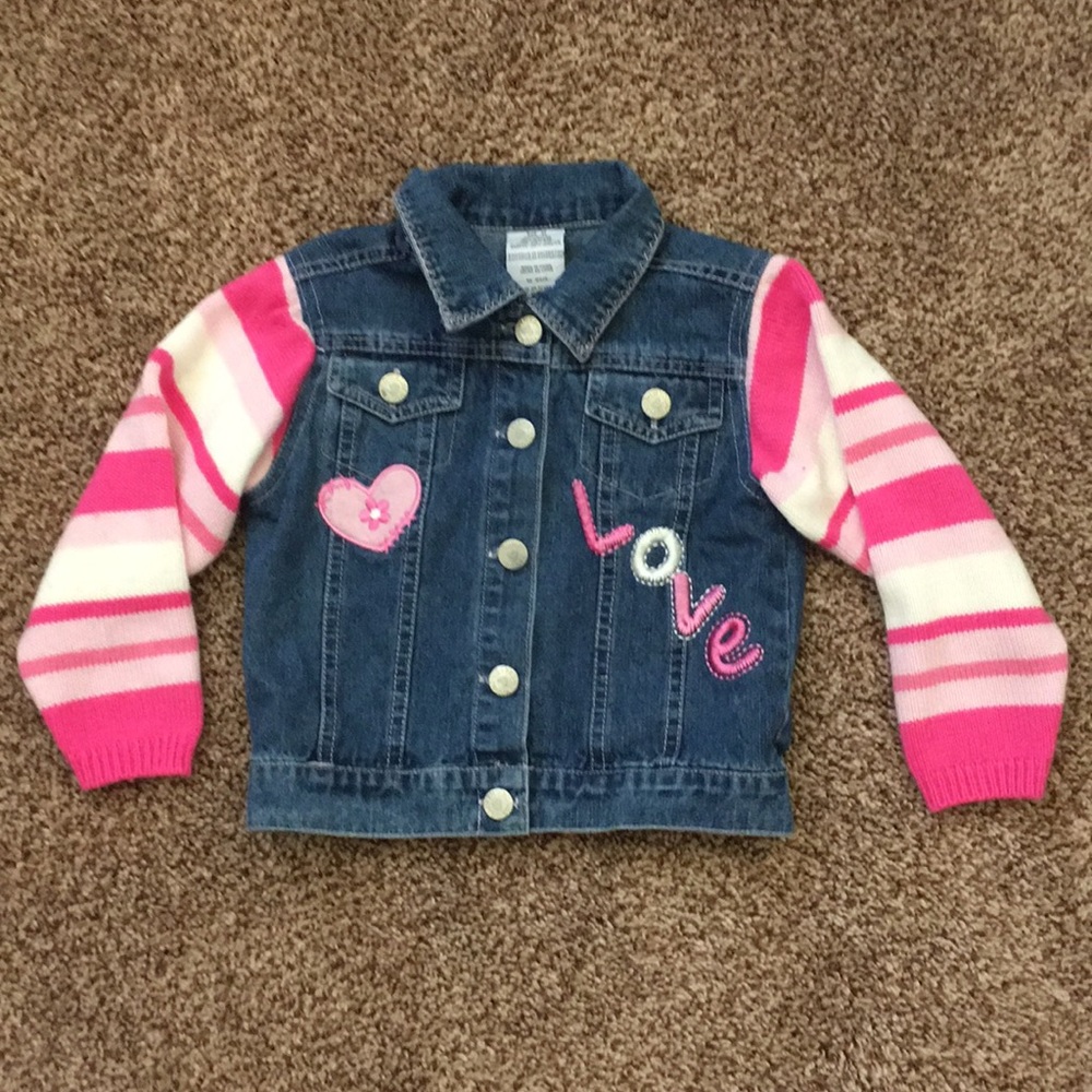 Toddler girls size 3T Jean jacket